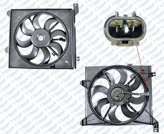 SWAPP 86551 Fan Motoru Davlumbazli Tekli Kia Cerato 1.6i Ld 04>12  ####
